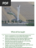 Wind Turbine Aerodynamics