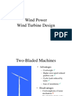 Wind Power Wind Turbine Design