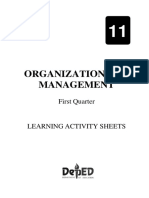 Organization and Management PDF