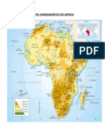 Mapa Hidrográfico de Africa Asia Aceania y Europa