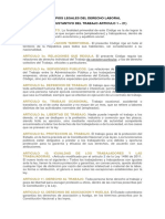 Principios Legales Del Derecho Laboral - Codigo Sustantivo Del Trabajo