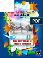Guia Global 2. CICLO IV