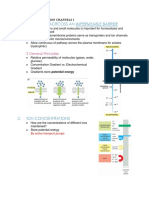 Transport Acrcoss An Impermeable Barrier: 3 General Principles