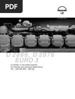 MAN D0836 Diesel Engine Specifications | PDF | Engines | Diesel Engine
