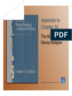 Appendix To: The M2 Money Multiplier