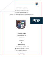 Informe Final de Hidraulica