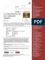 "Una Aproximación A La Etnozoología de Los Camélidos Andinos" - Bibiana Vilá (2014) PDF