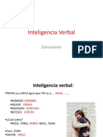 Inteligencia Verbal Soluciones PDF