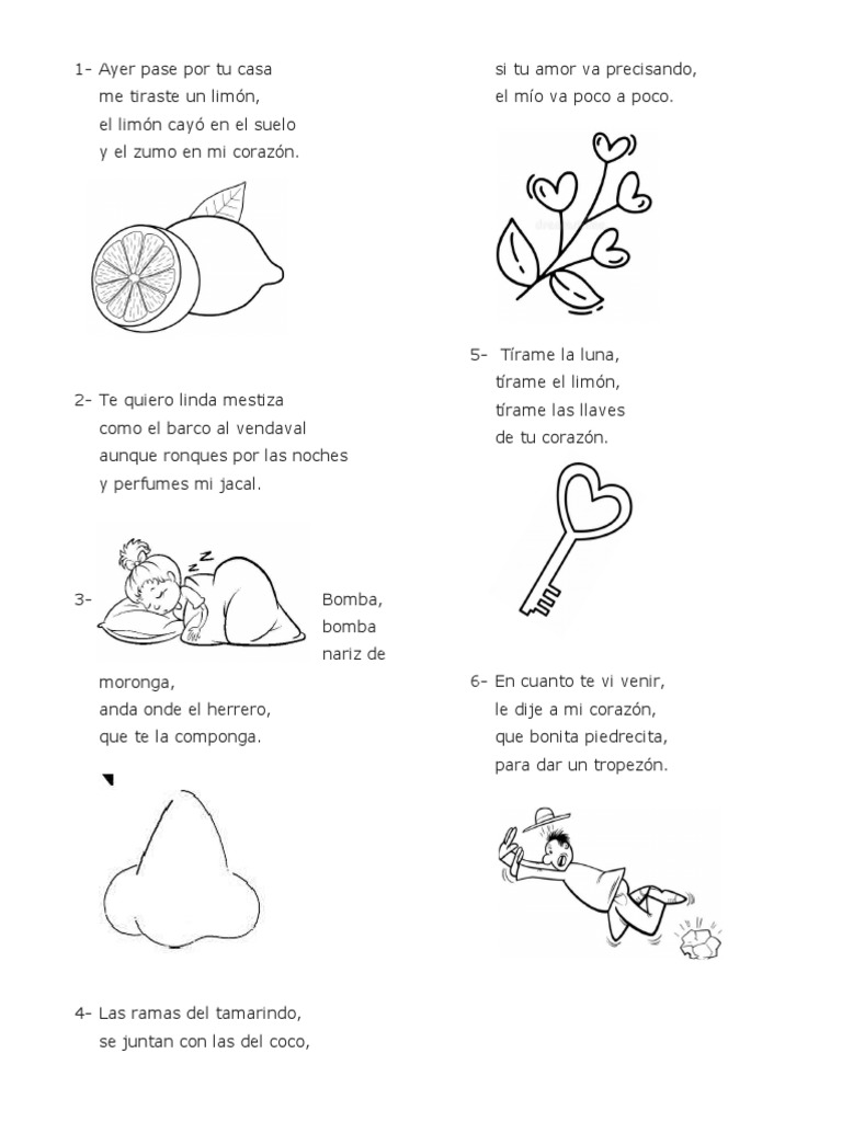 bombas-y-refranes-para-colorear-pdf