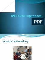 MIT-SDM Experience: A. Cañaveras