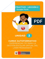 Autoinstructivo Google Form