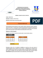 Tutorial - Función Matricial