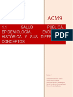 Equipo 1 - Salud Pública - Epidemiología - Antecedentes