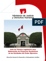 Guía de Técnica Legislativa PDF