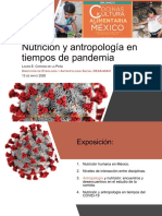 Corona, Laura Exposición 2020-05-13 Nutrición y Antropología en Tiempos de Pandemia