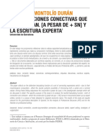 Dialnet ConstruccionesConectivasQueEncapsulanAPesarDeSNYLa 6249604 PDF