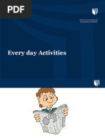 Every Day Activities - Prepositions of Time