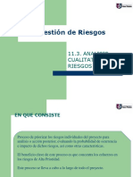 11.3. Análisis Cualitativo de Los Riesgos PDF