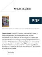 Cousin Marriage in Islam - WikiIslam
