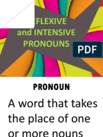 Reflexive and Intensive Pronoun PDF