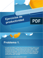 Ejerciosos Productividad - 1 PDF