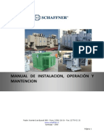 Manual de Instalación, Operación y Mantención NP78056 PDF