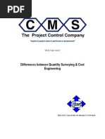 Quantity Surveying Vs Cost Engineering