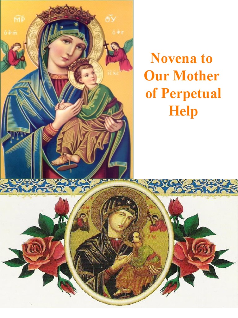 Novena Prayer to Our Mother of Perpetual Help | PDF | Mary, Mother Of ...