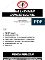 Etika Layanan Dokter Digital