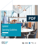 Updated Operating Guidelines - April 2020