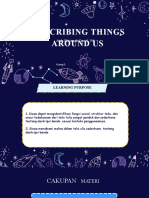 Describing Things Around Us: Aida Fitrianah Zen, S. PD