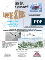 Ski Bus Flyer