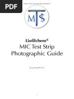 Etest Reading Guide for Antifungal MICs | PDF | Science & Mathematics