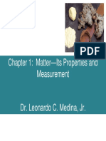 Chapter 1: Matter-Its Properties and Measurement