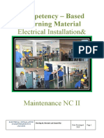 Electrical Installation & Maintenance NC II Basic Competency Learning Material