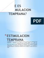 Curso Estimulacion Temprana. Julio 14