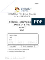 Instrumen Numerasi Bertulis DLP Saringan 2 THN 1 2018 PDF