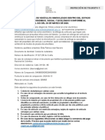 Formato Entrega de Vehículos Inmovilizado Dentro Del Estado de Emergencia PDF