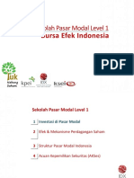 Materi Sekolah Pasar Modal Bursa Efek Indonesia