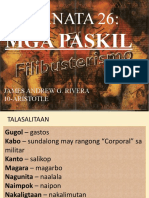 Kabanata 26 Mga Paskil