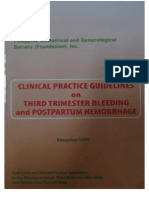 CPG 3rd Trimester Bleeding and Postpartum Hemorrage 2009 PDF