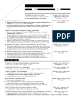 CV For Reddit PDF