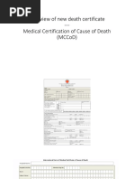 Medical Certificate of Cause of Death | PDF | Death | Childbirth