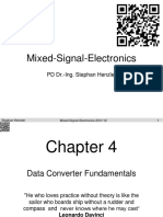 Mixed-Signal-Electronics: PD Dr.-Ing. Stephan Henzler