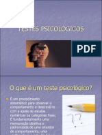 Slide - Aula 01 - Testes Psicológicos