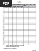Thawing Temperature Monitoring Chart | PDF