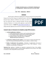 PH.D M.S.admissions 2020instructions1 PDF