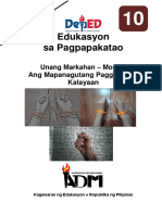 EsP10 Q1 Mod4 AngMapanagutangPaggamitNgKalayaan Version3 PDF