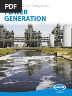 Complete Water Analysis For Power Generation