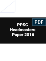 PPSC Headmasters Paper 2016 .pdf